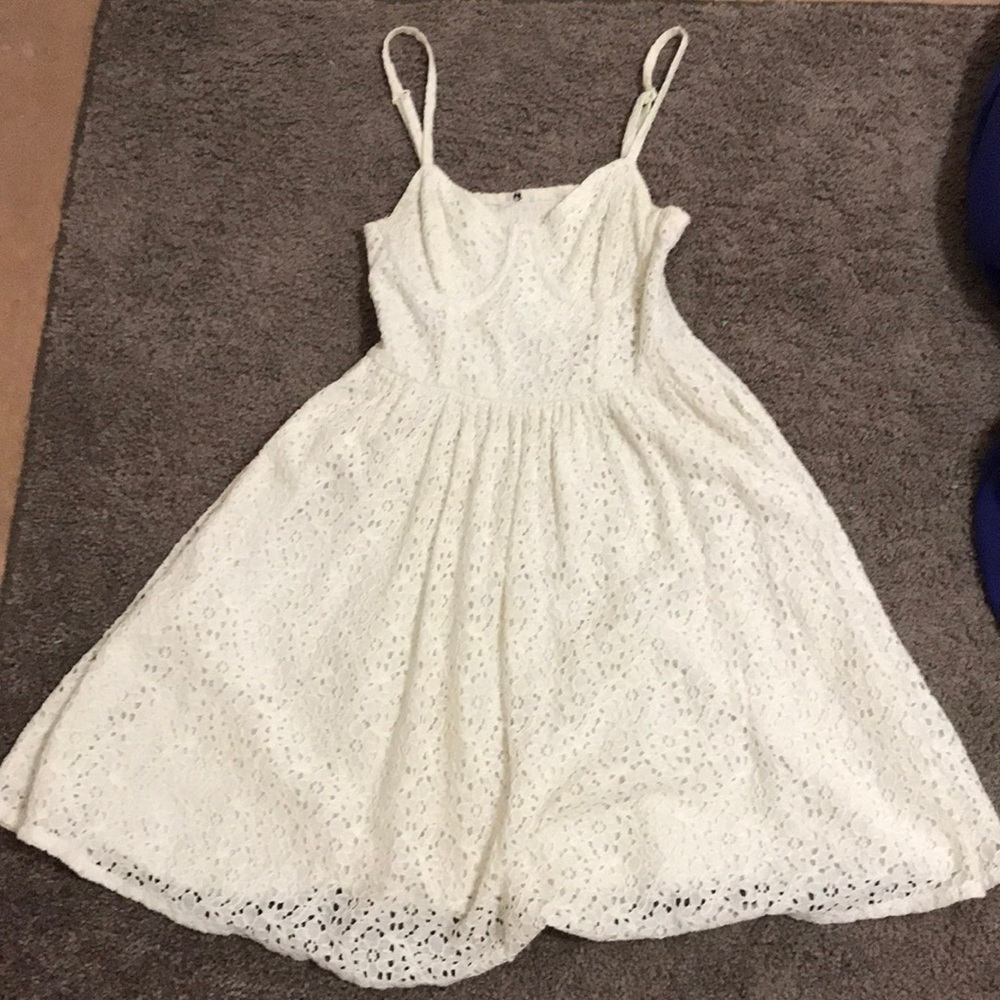 White dress